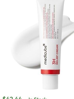 NIB Medicube 3H Relief Cream, Calming Moisturizer Lightweight Sealed Pckg